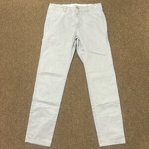 Urban Outfitters Pants Skinny Fit Chinos light Gray Mens.